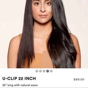 Insert Name Here U Clip - Black Brown